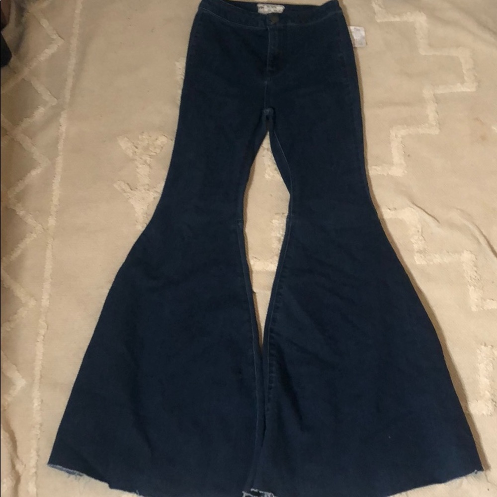 NWT Free people extreme flare jeans